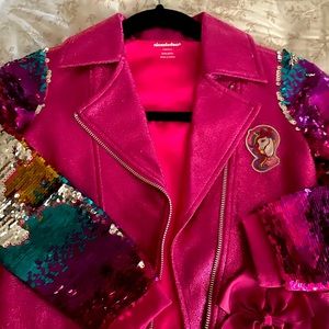 JoJo pink sequence jacket